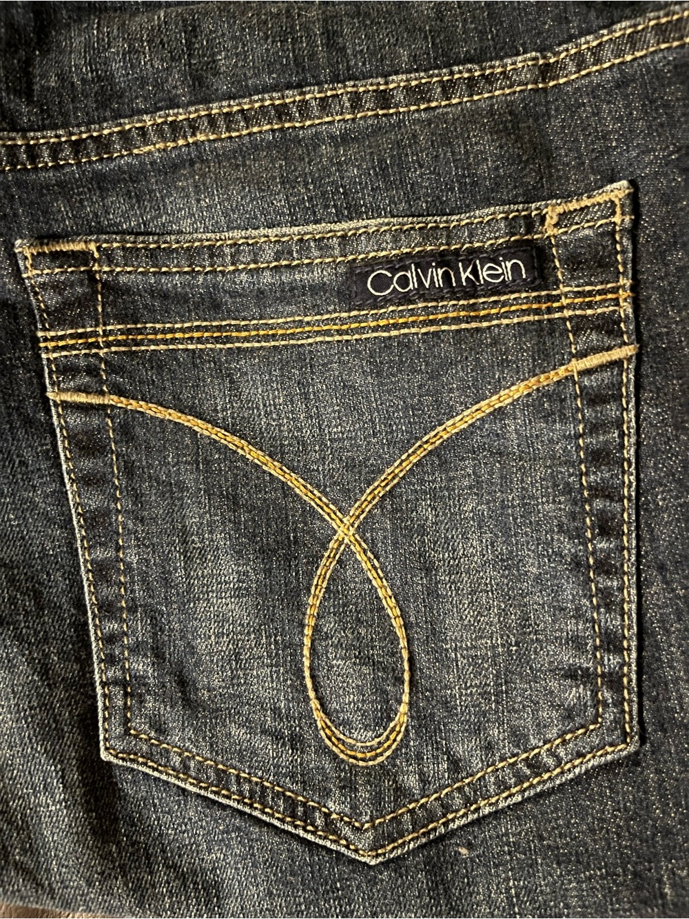 Calvin Klein Jeans Women’s 12 x 32 Bootcut Stretch Blue Denim Jeans